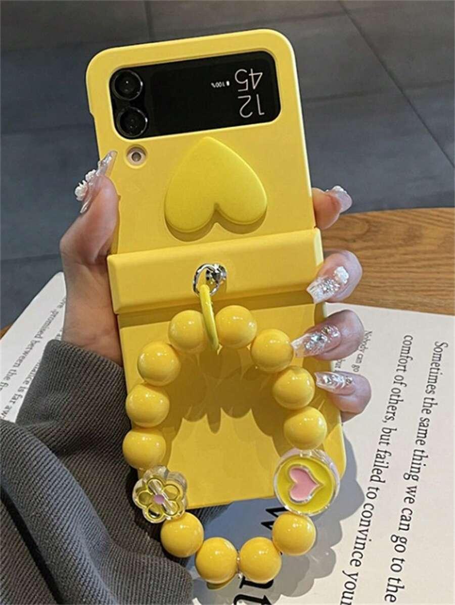 ŻÓŁTE ETUI NA TELEFON GALAXY Z FLIP 6
