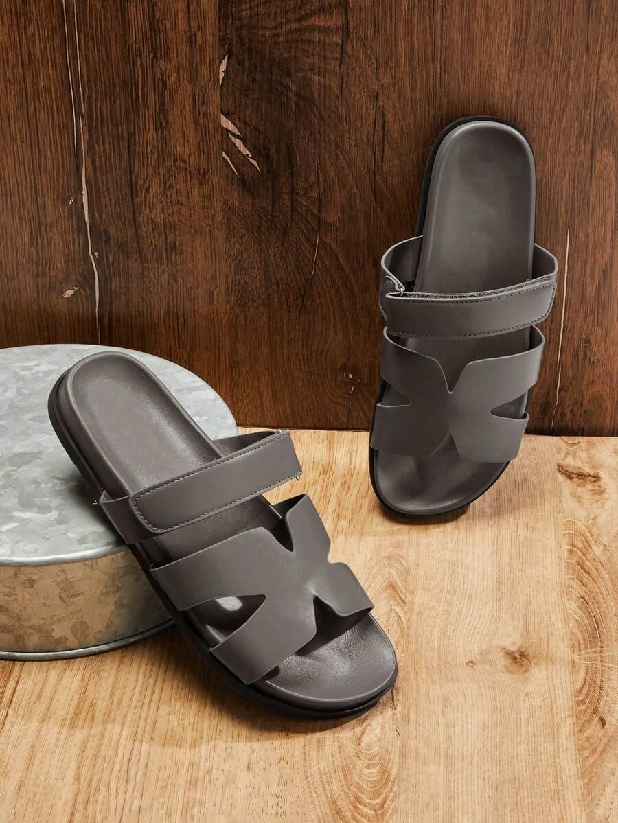 SZARE KLAPKI CASUAL