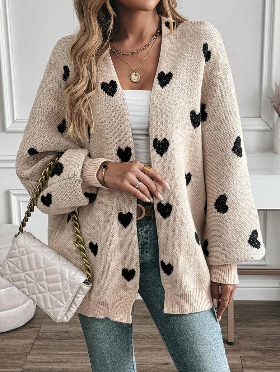 BEŻOWY SWETER NARZUTKA