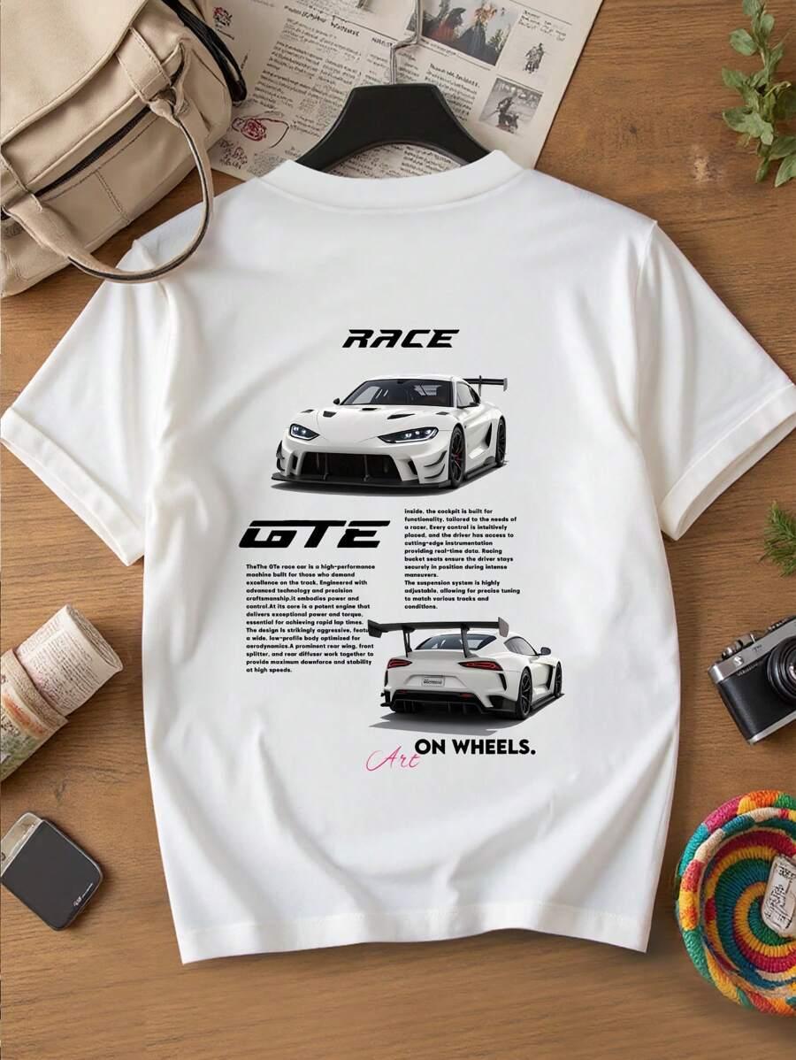 T-SHIRT Z NADRUKIEM