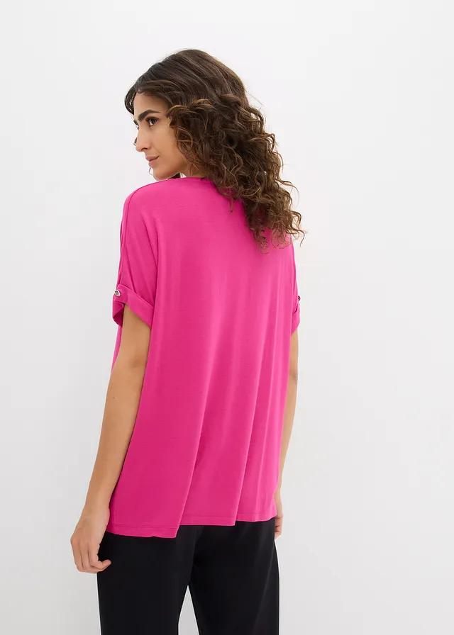 RÓŻOWY T-SHIRT BASIC