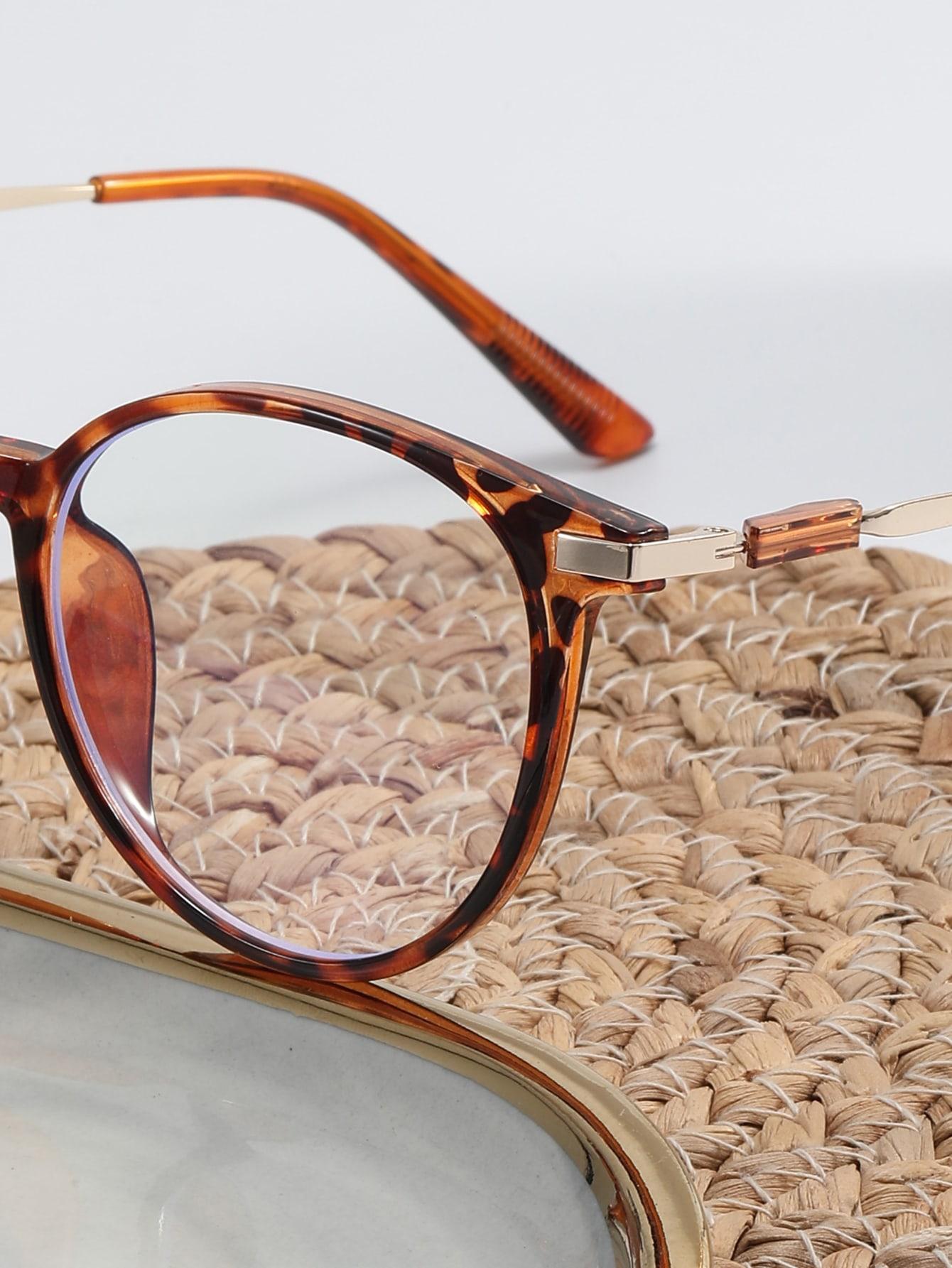 okulary zerówki ANIMAL PRINT