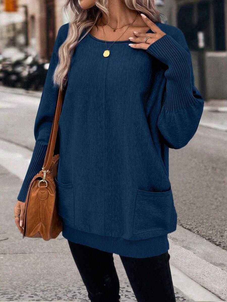 SWETER DAMSKI OVERISZE 