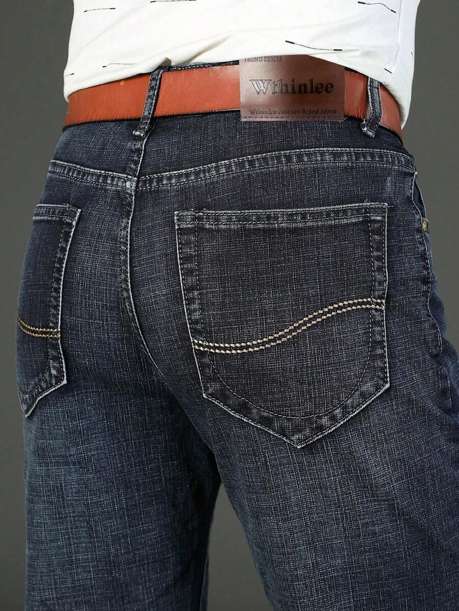zwężane spodnie jeans