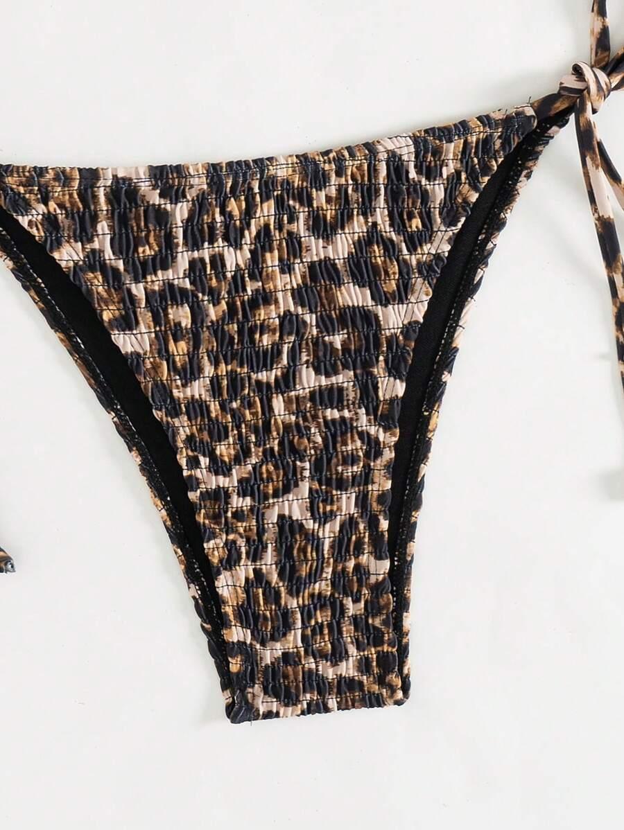 góra od bikini animal print 