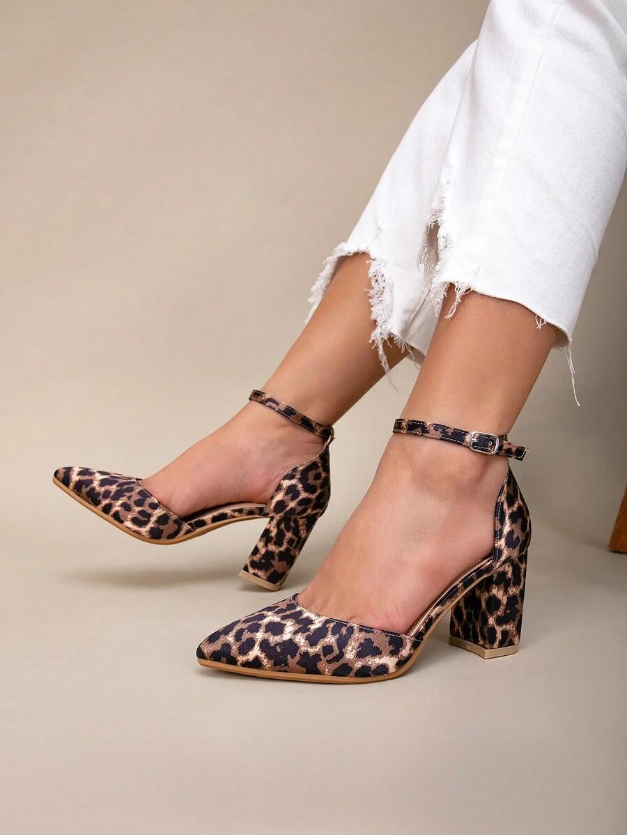 czółenka animal print 