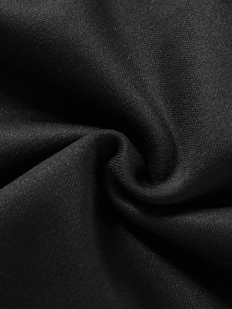 CZARNA BLUZA KAPTUR 