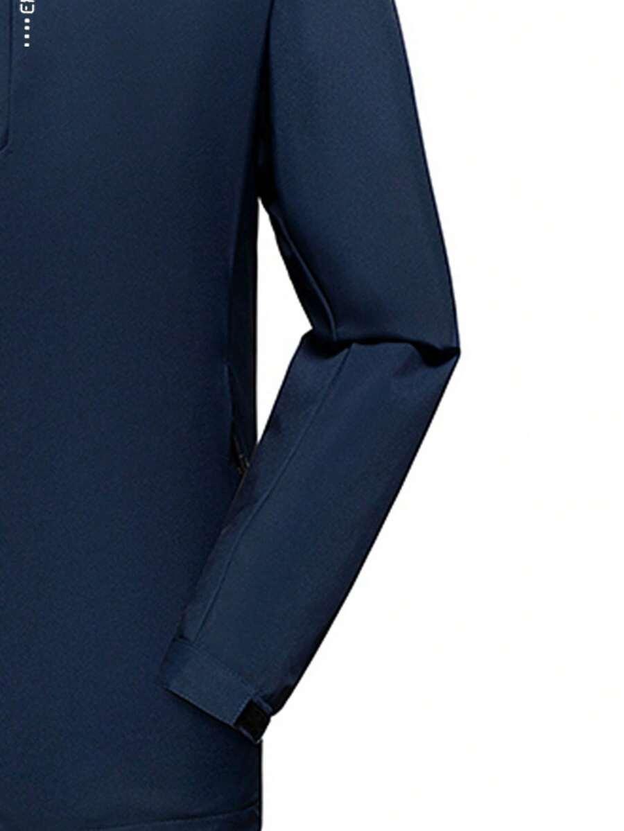 granatowa kurtka softshell