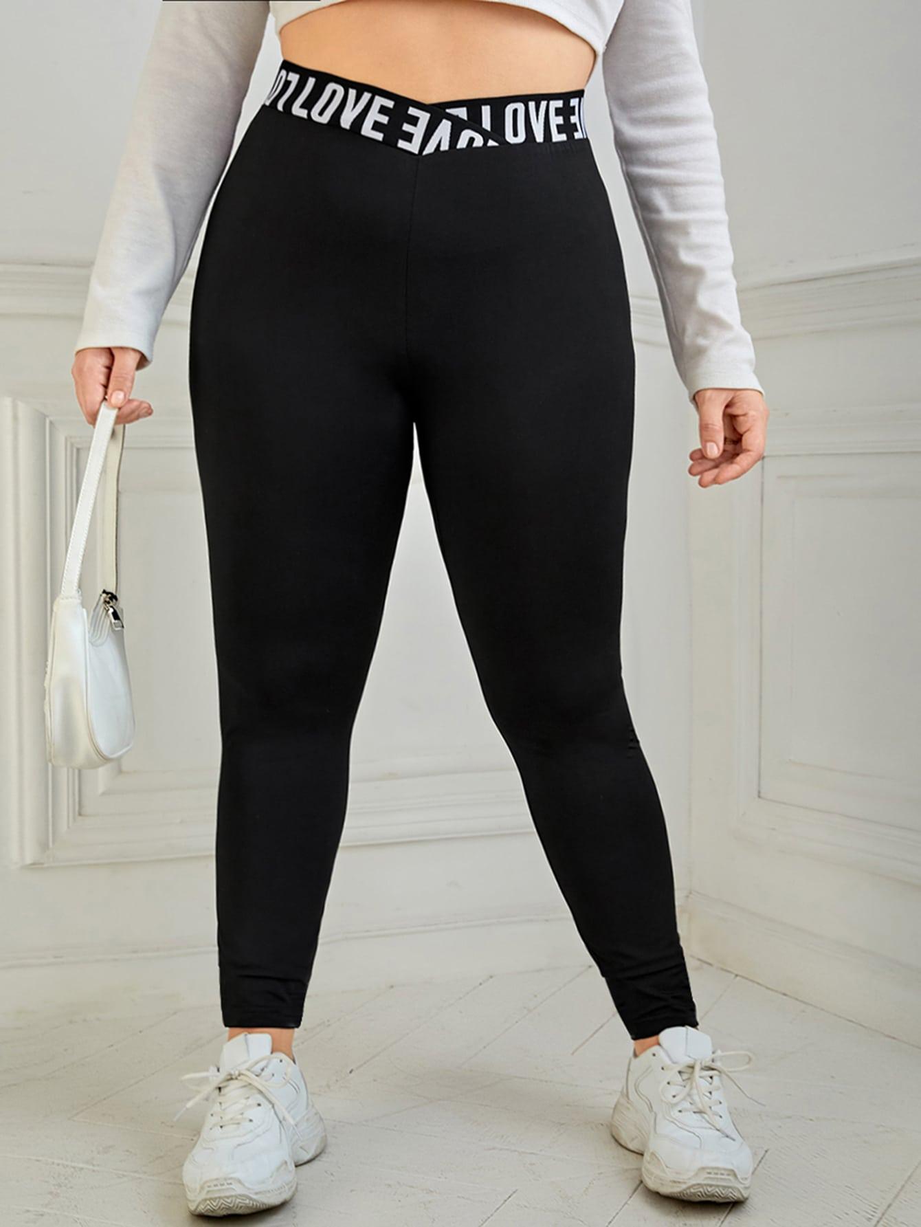 CZARNE SPORTOWE LEGGINSY 