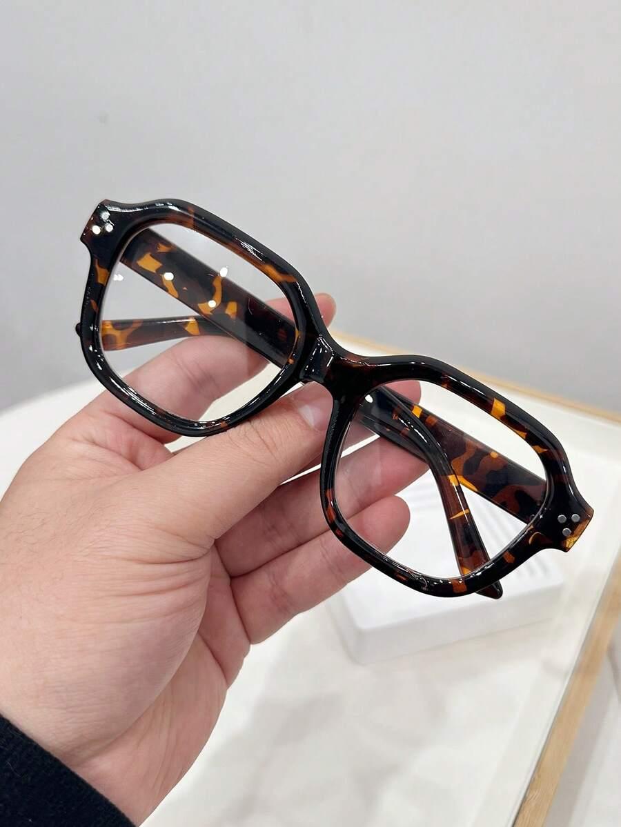 okulary zerówki animal print