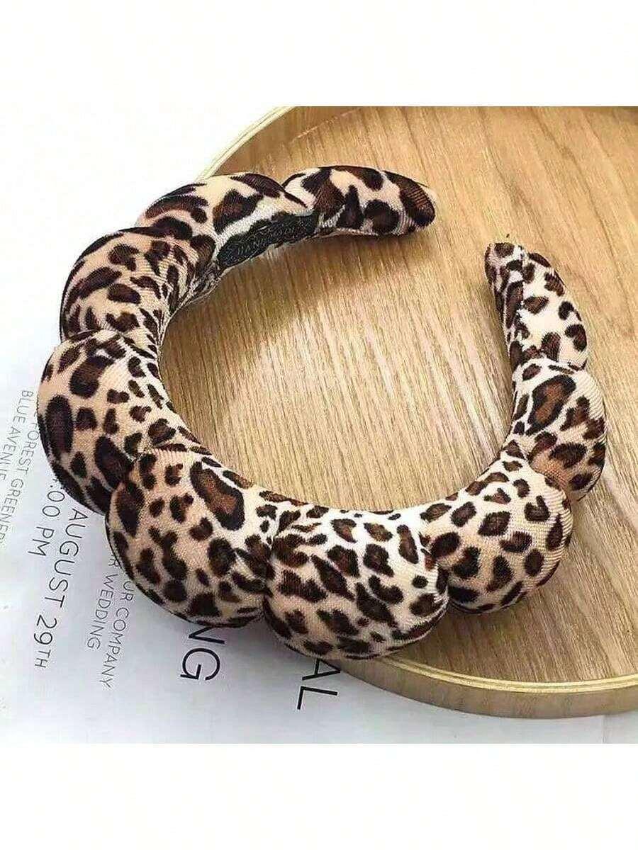 opaska do włosów animal print