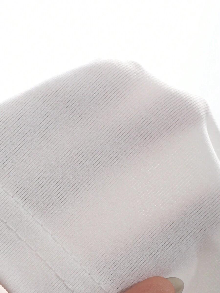 BIAŁY GŁADKI T-SHIRT