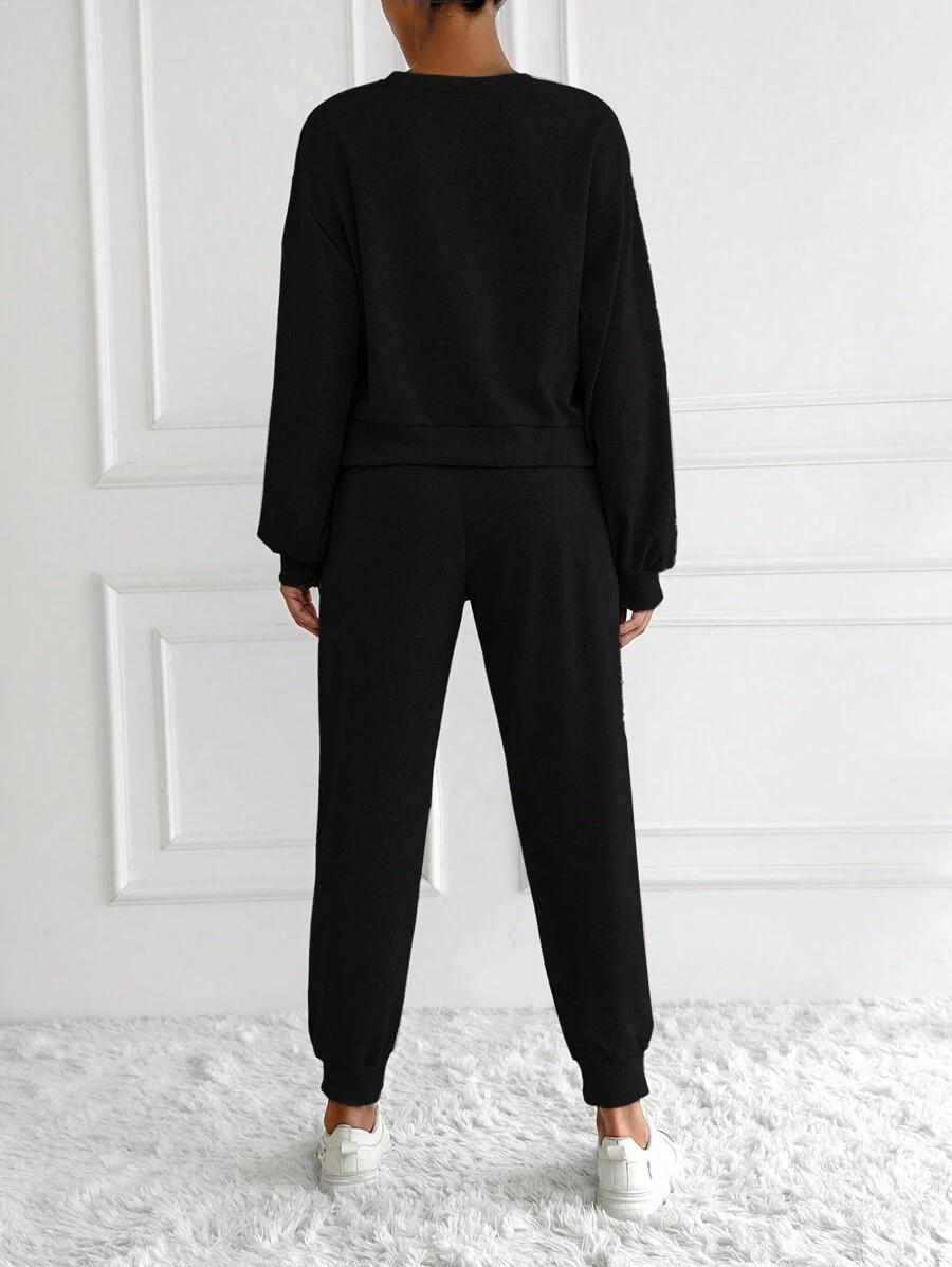 KOMPLET BLUZA SPODNIE