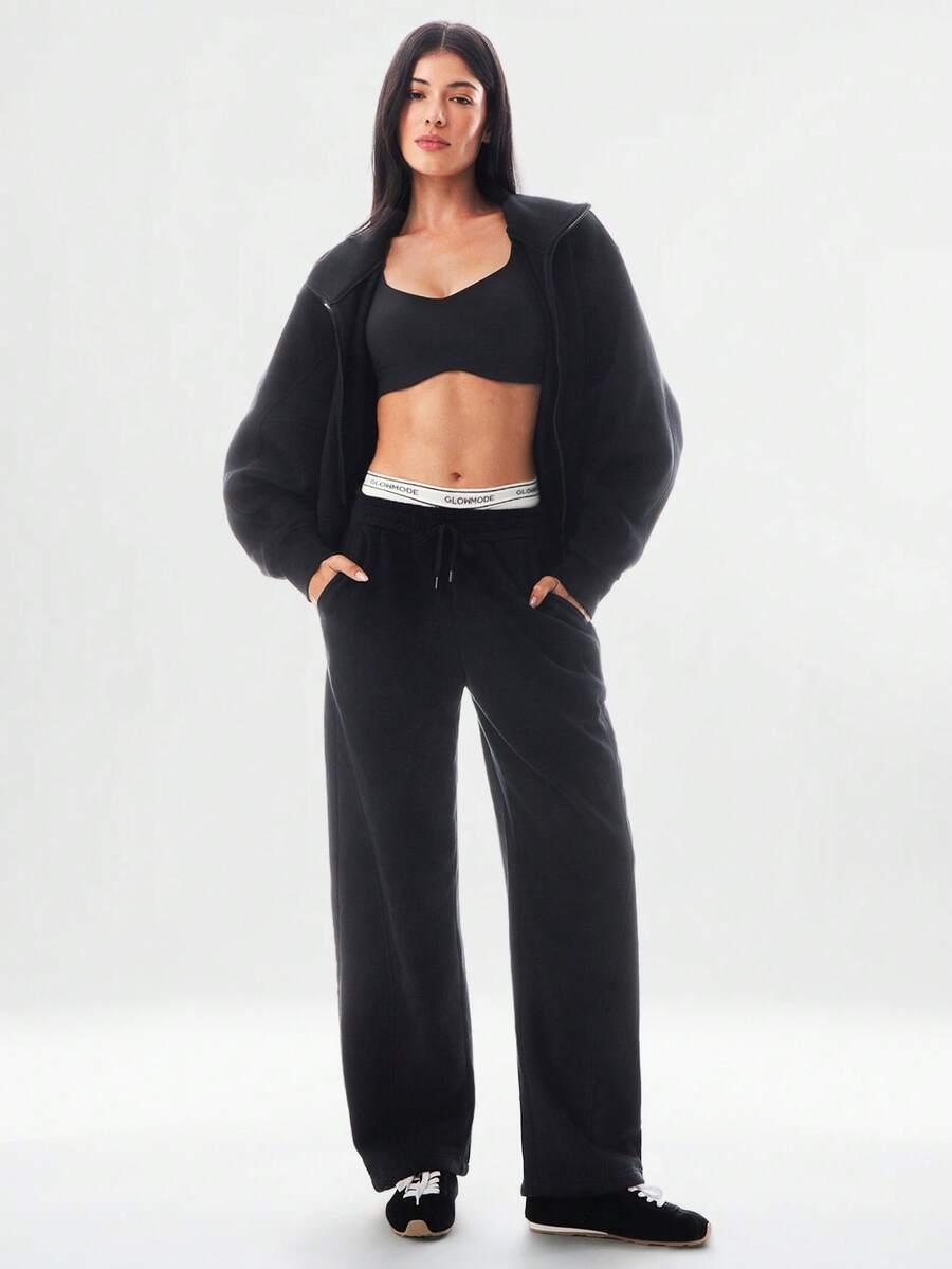 czarna bluza zamek