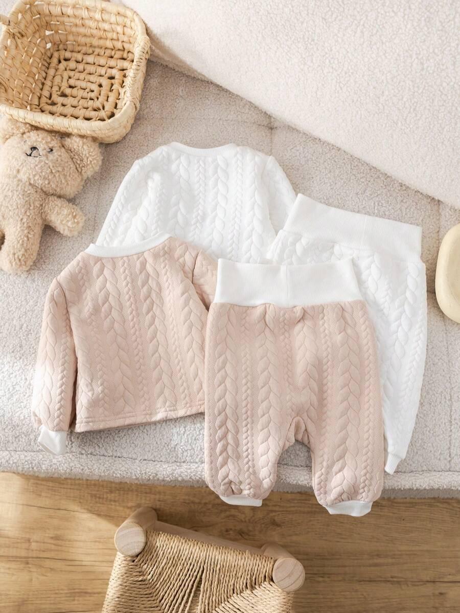 komplet spodnie bluzka 2-pack