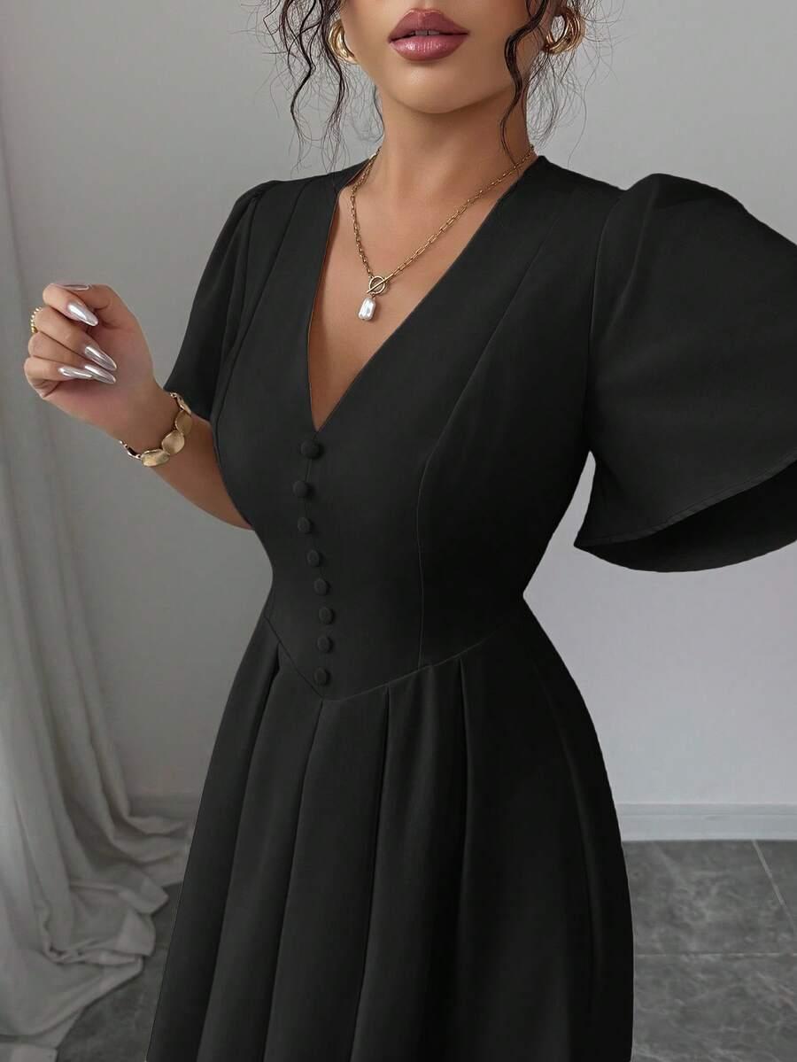 czarna sukienka mini