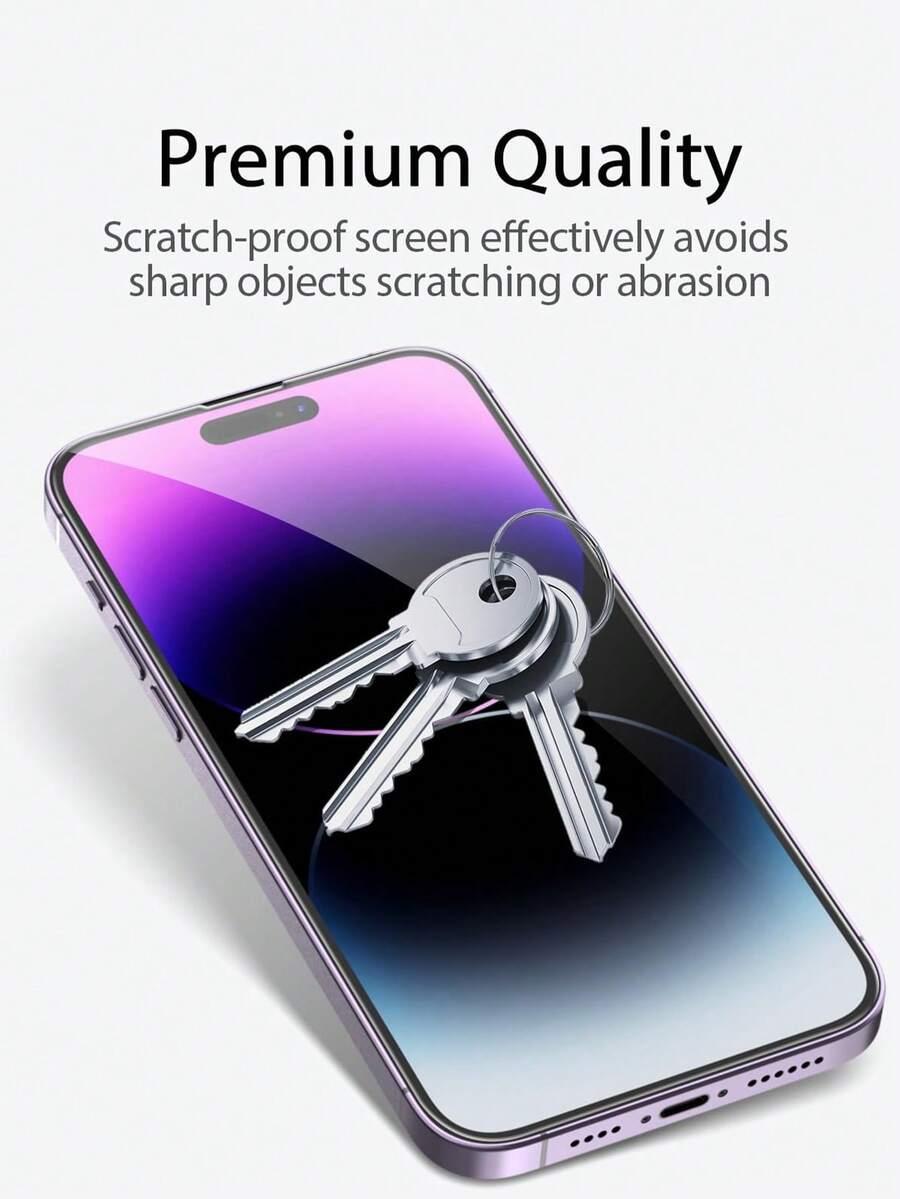 HARTOWANE SZKŁO OCHRONNE NA TELEFON IPHONE 17 PRO MAX 2-PACK