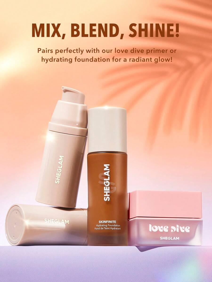 krople brązujące do twarzy deep caramel