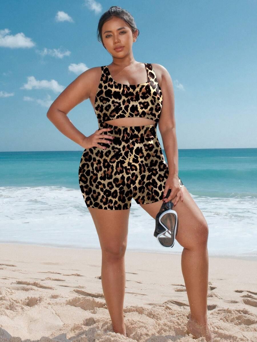 KOSTIUM KĄPIELOWY ANIMAL PRINT