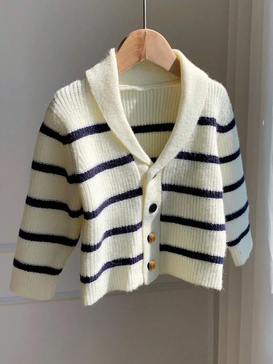 SWETER W PASKI Z KOŁNIERZEM