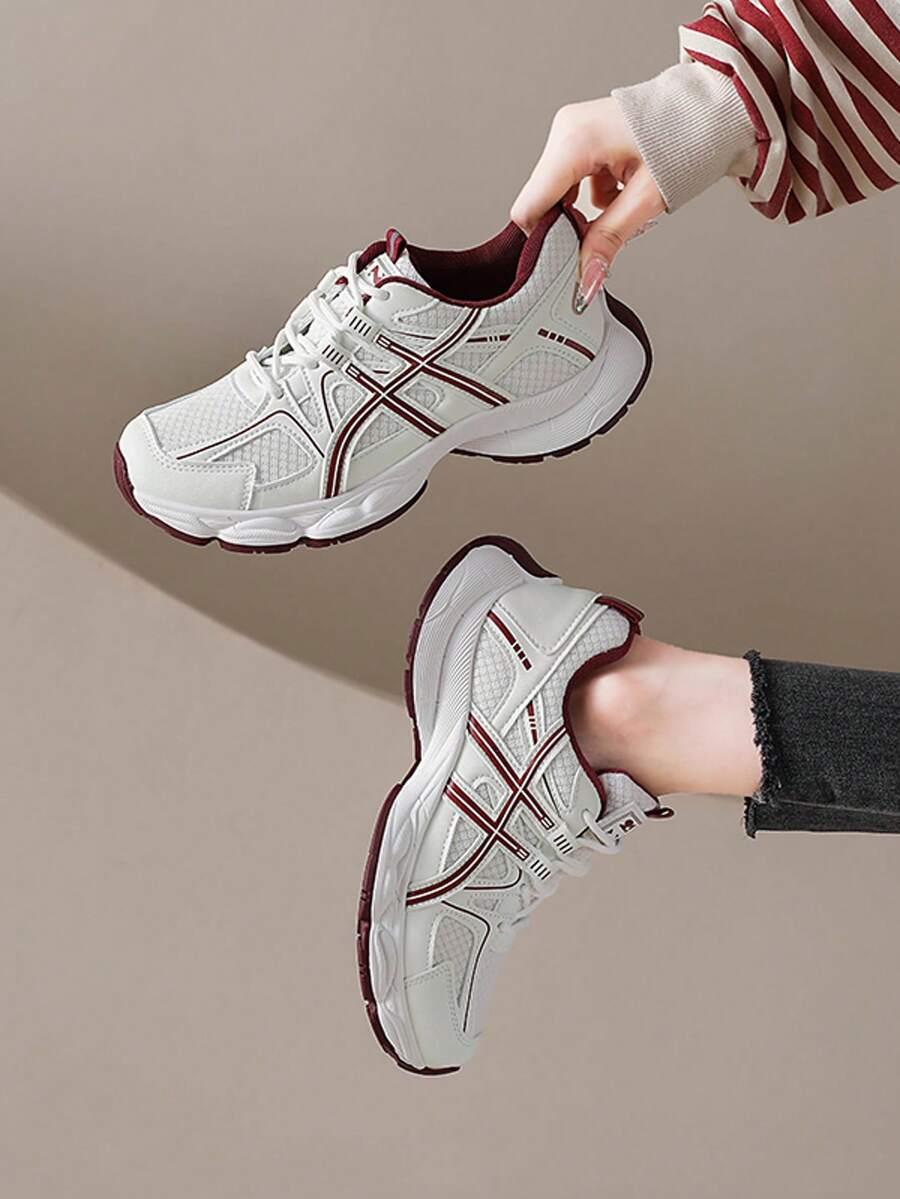 buty sportowe kontrast wstawki