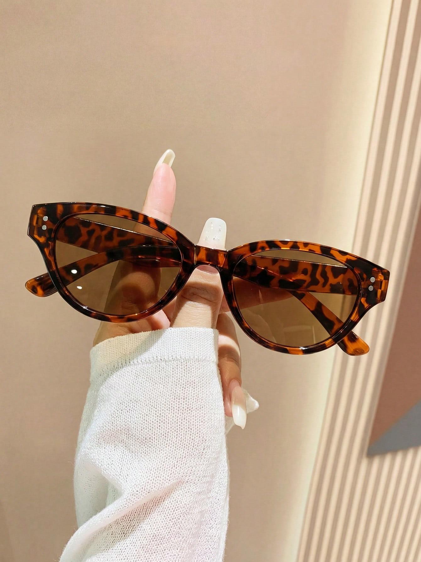 okulary przeciwsłoneczne animal print 