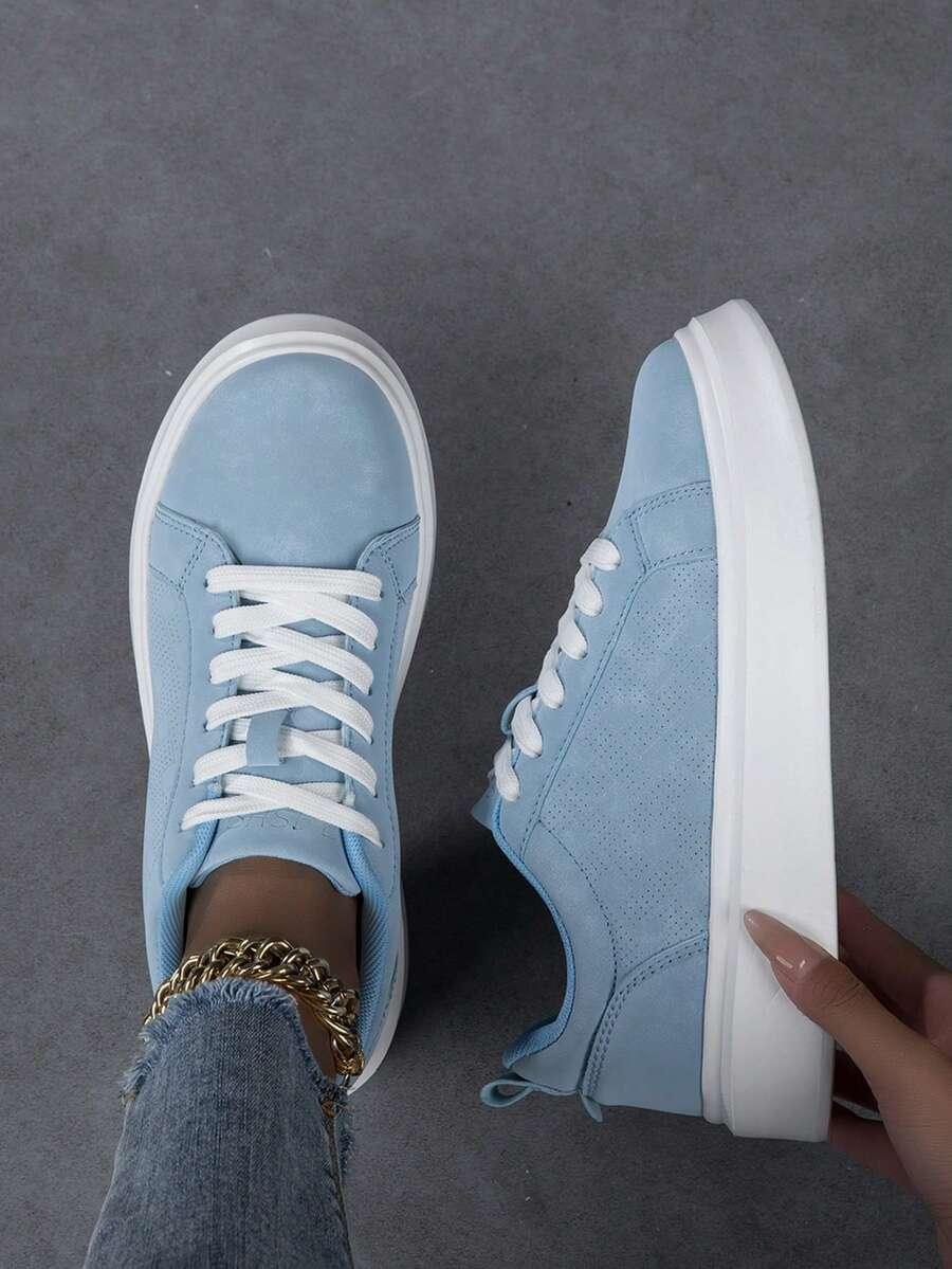 NIEBIESKIE BUTY SPORTOWE 