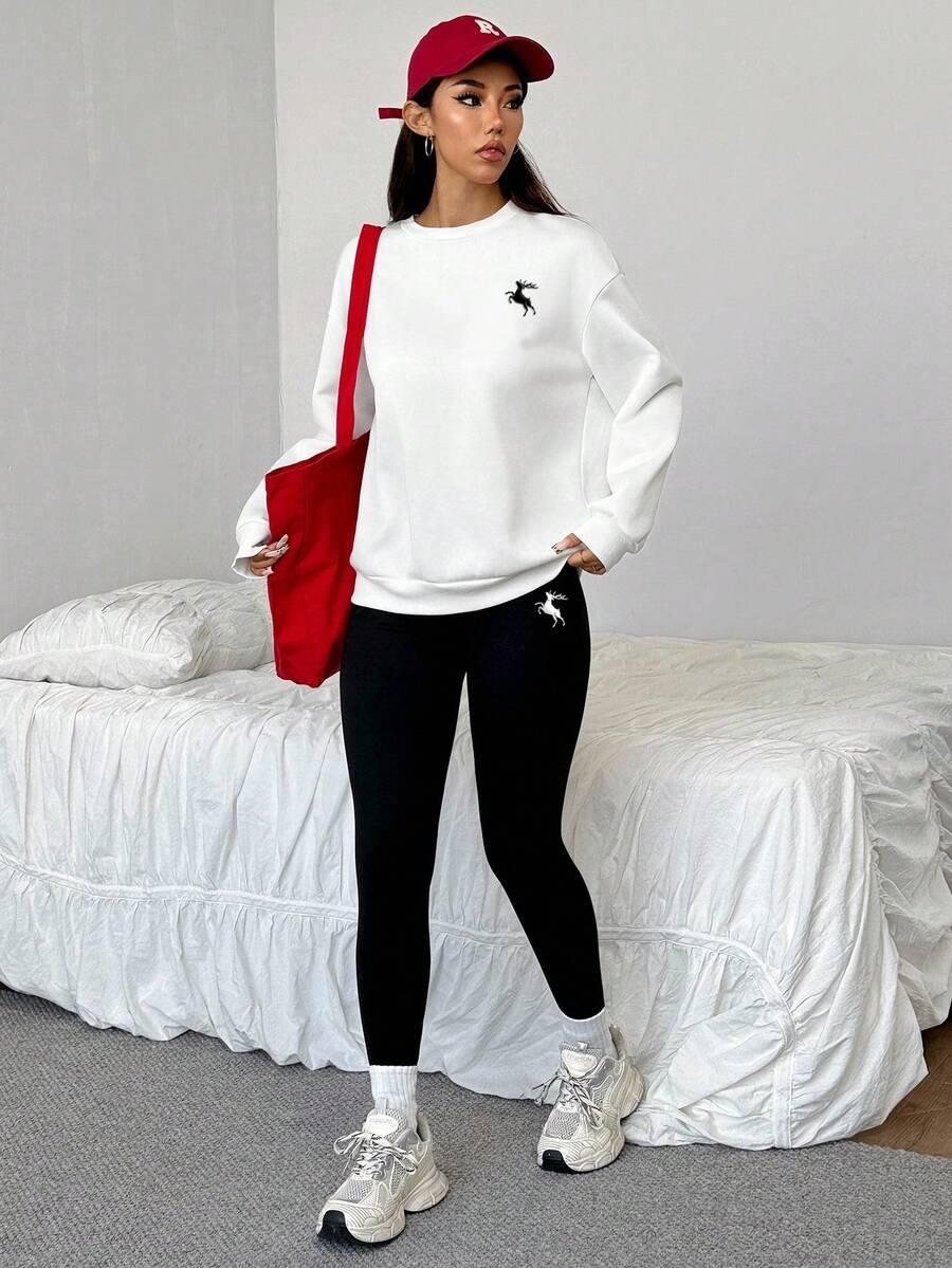 komplet bluza legginsy