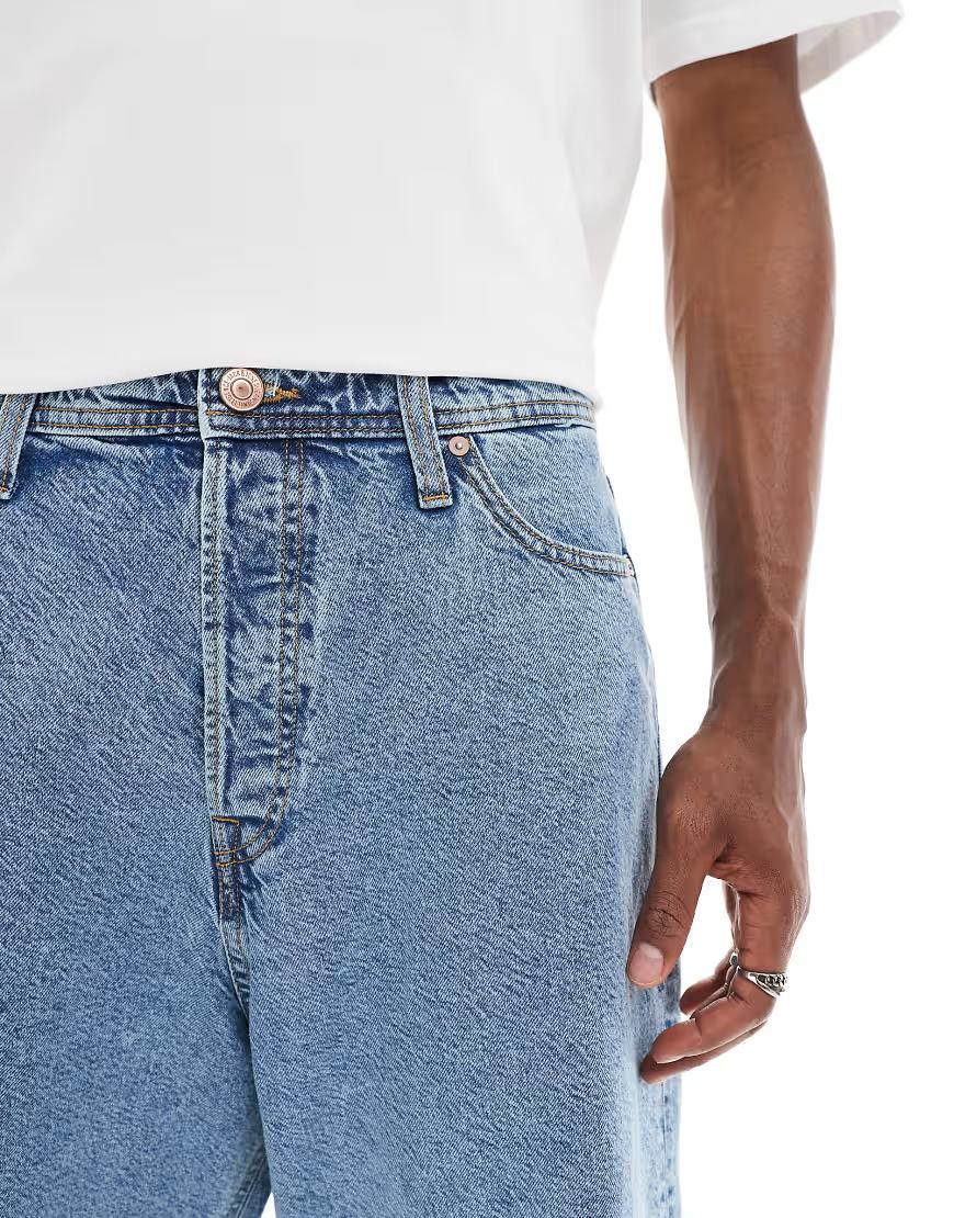 NIEBIESKIE SPODENKI JEANS