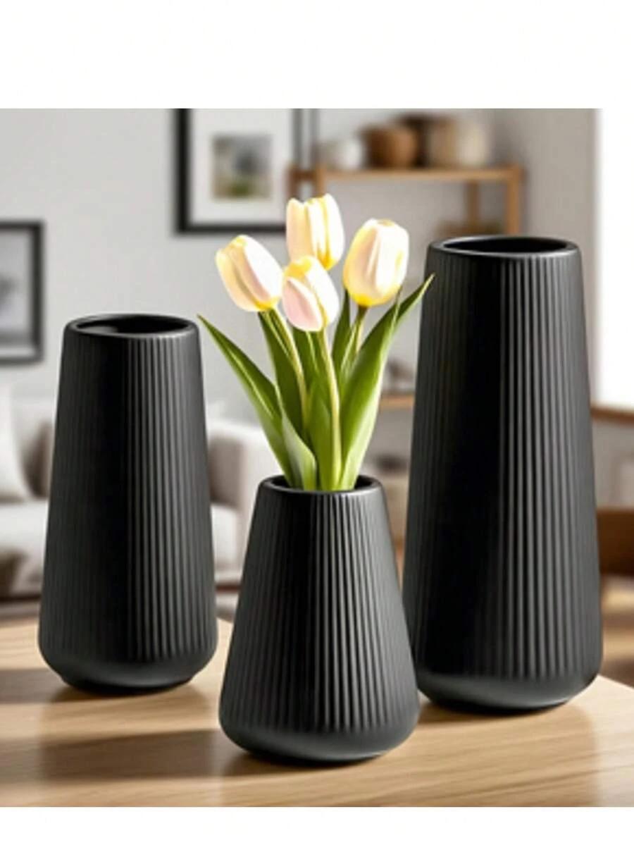 czarny wazon 3-pack