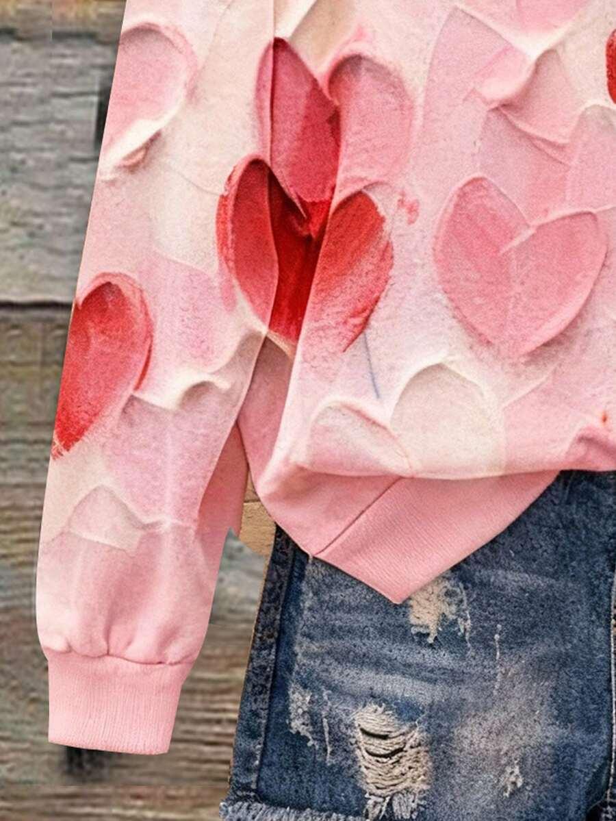 RÓŻOWA BLUZA WZÓR