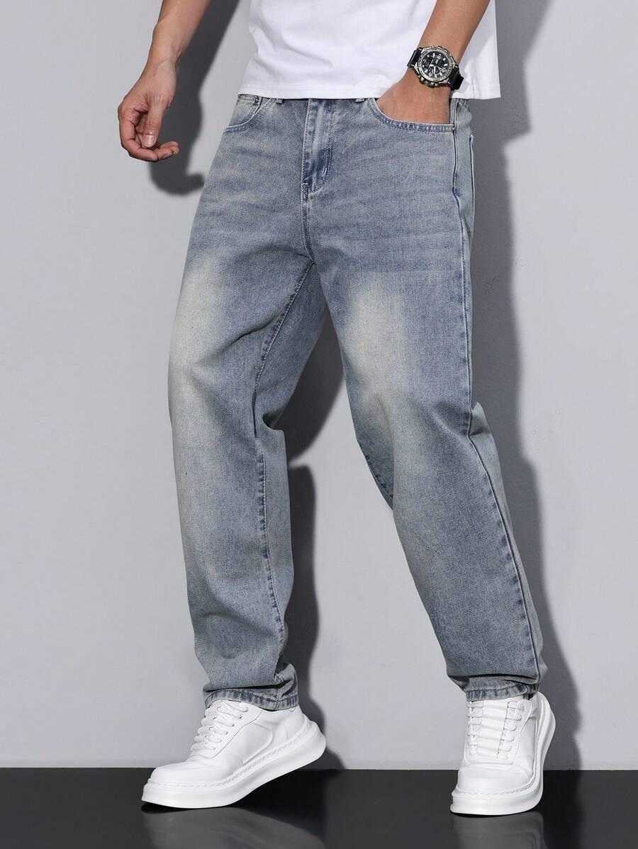 SPODNIE JEANS PROSTA NOGAWKA