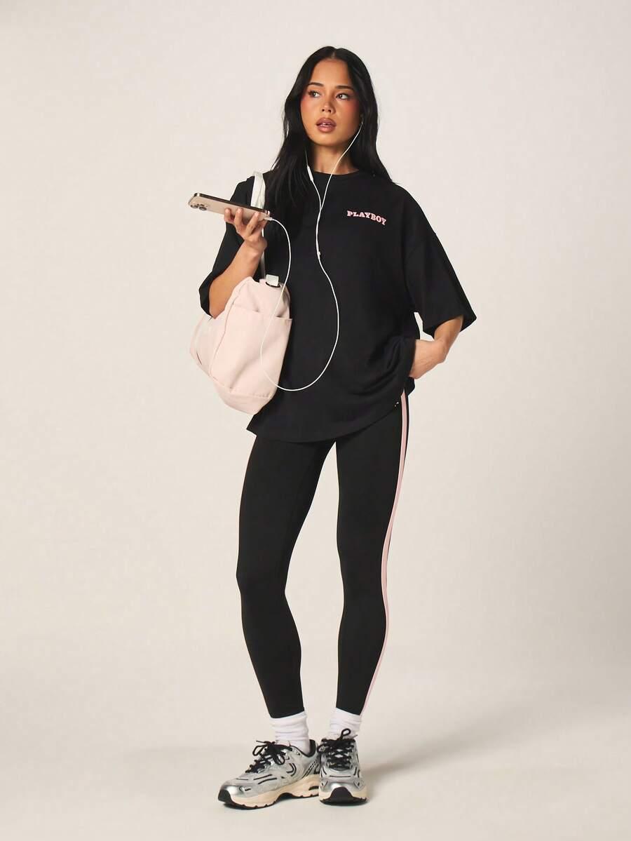 T-SHIRT DAMSKI OVERSIZE