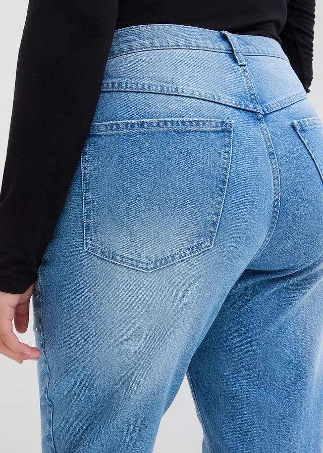 JEANSY Z CYRKONIAMI 