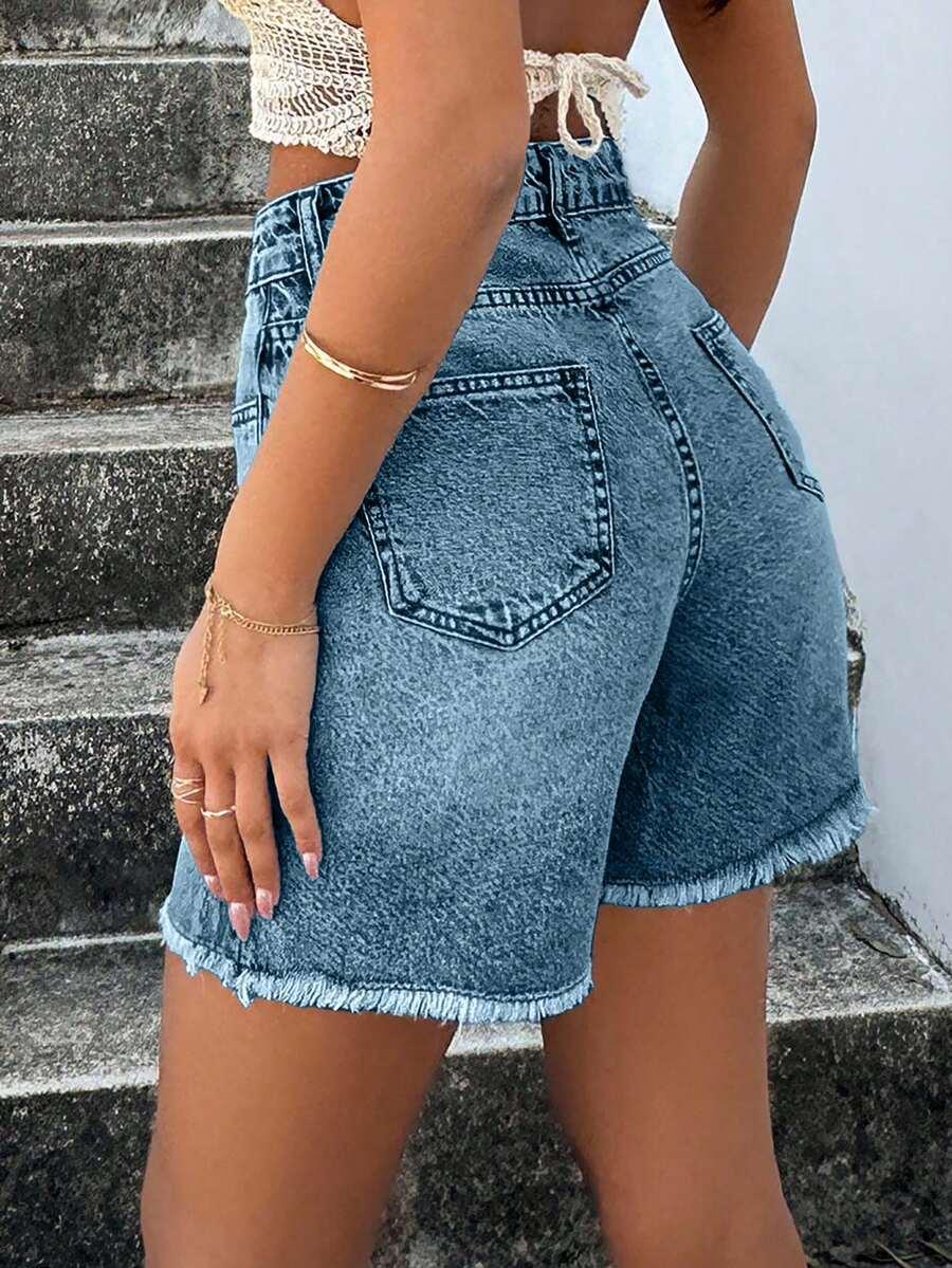spodenki jeans kieszenie