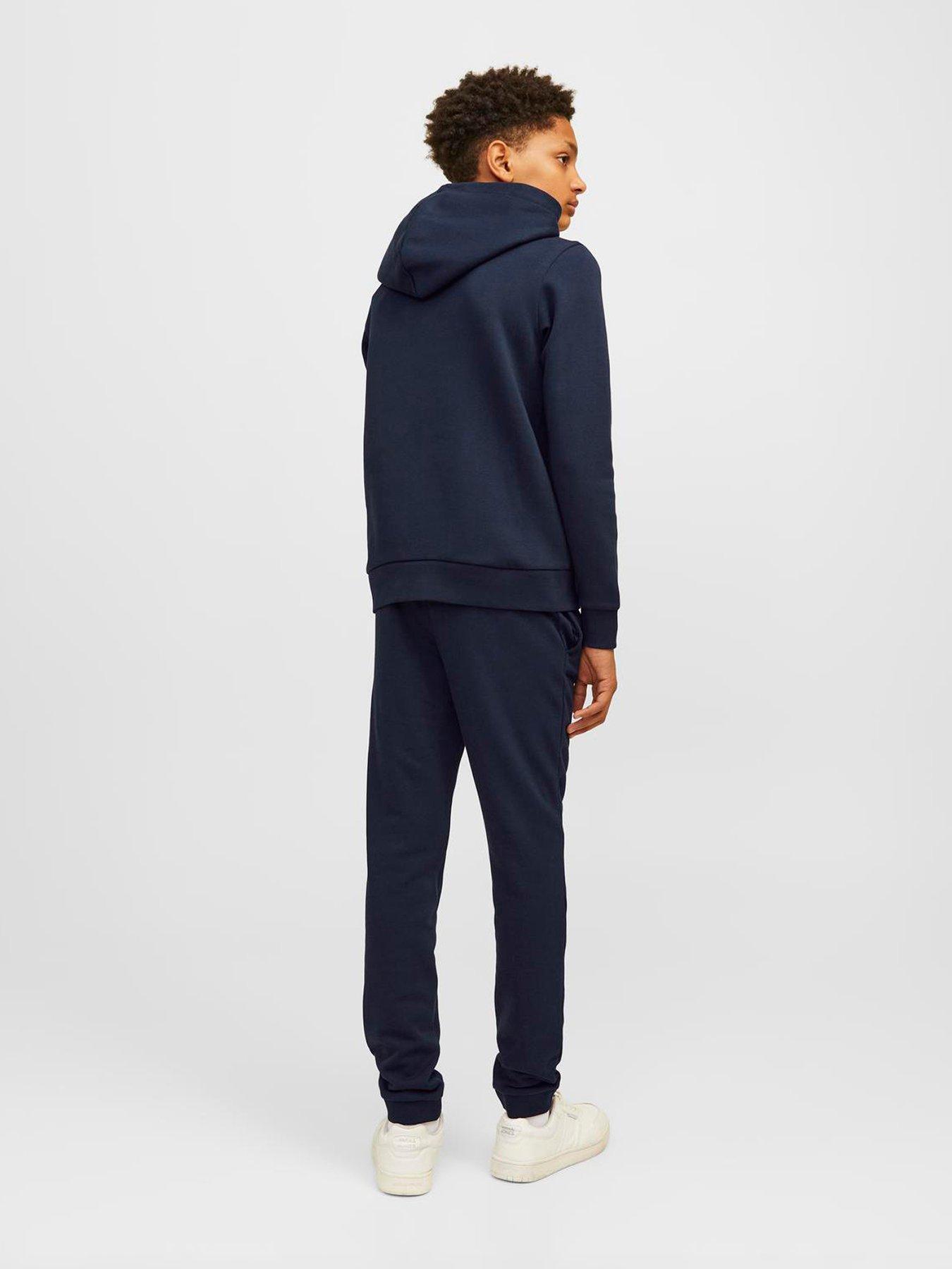 JACK&JONES BLUZA CHŁOPIĘCA KAPTUR LOGO 