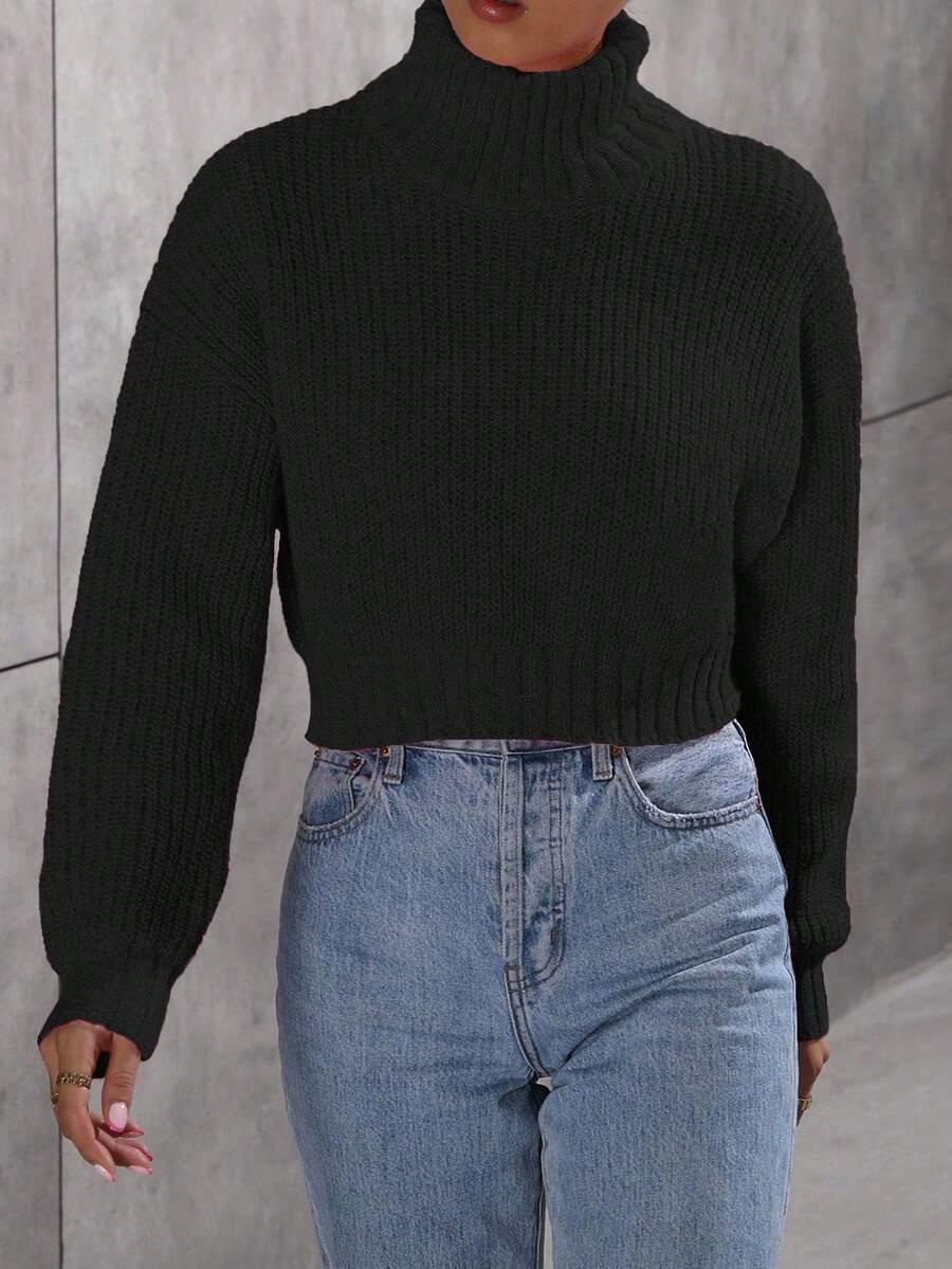 CZARNY SWETER GOLF