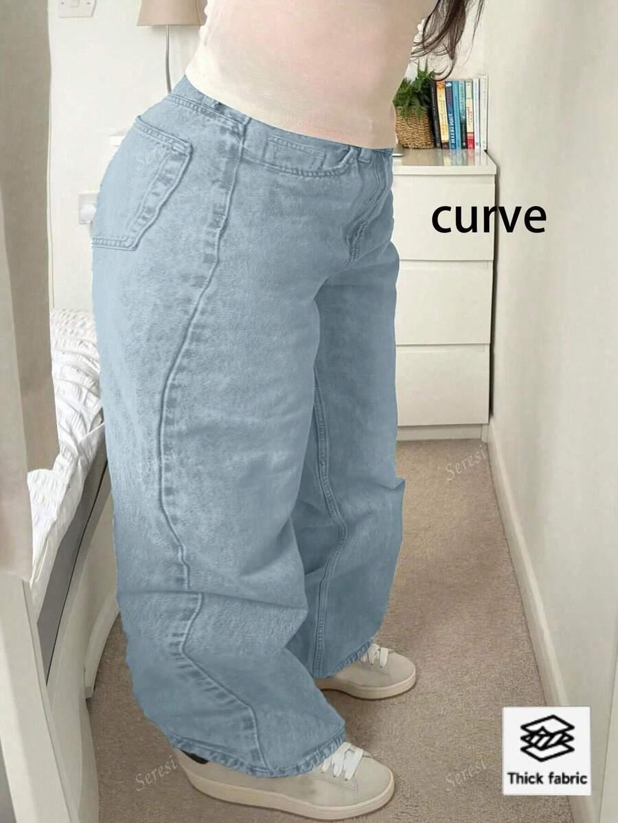 NIEBIESKIE SPODNIE JEANSOWE 