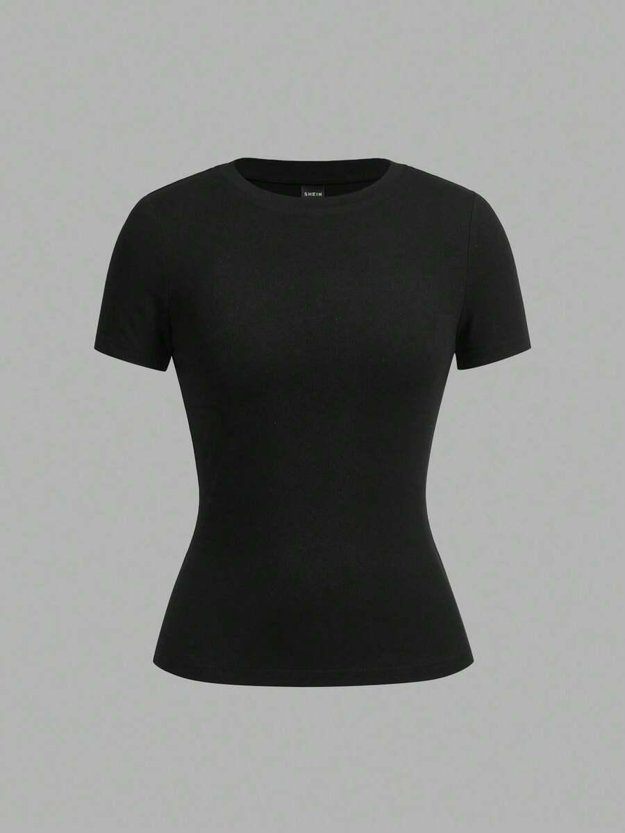 czarny t-shirt 2-pack