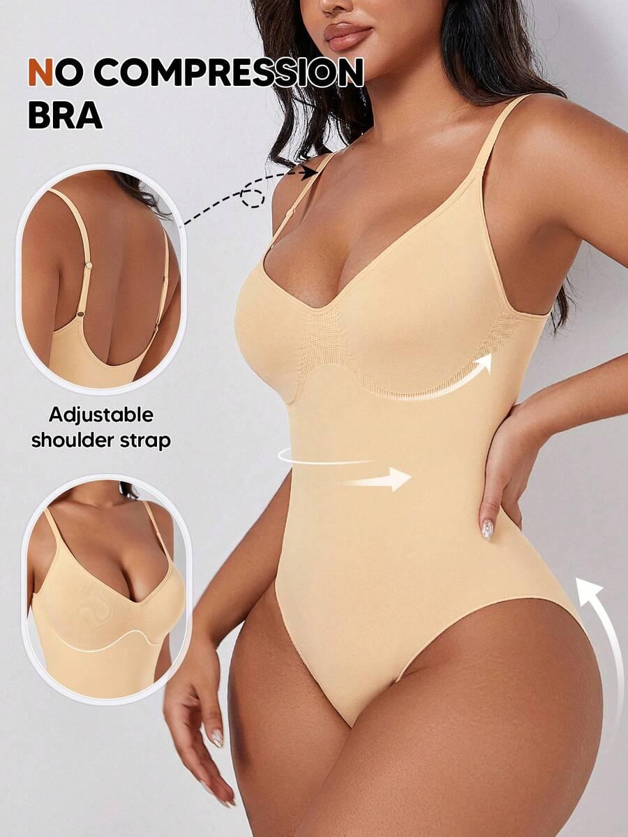 beżowe body modelujące