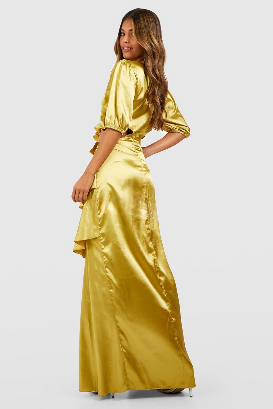 SUKIENKA SATYNOWA MAXI