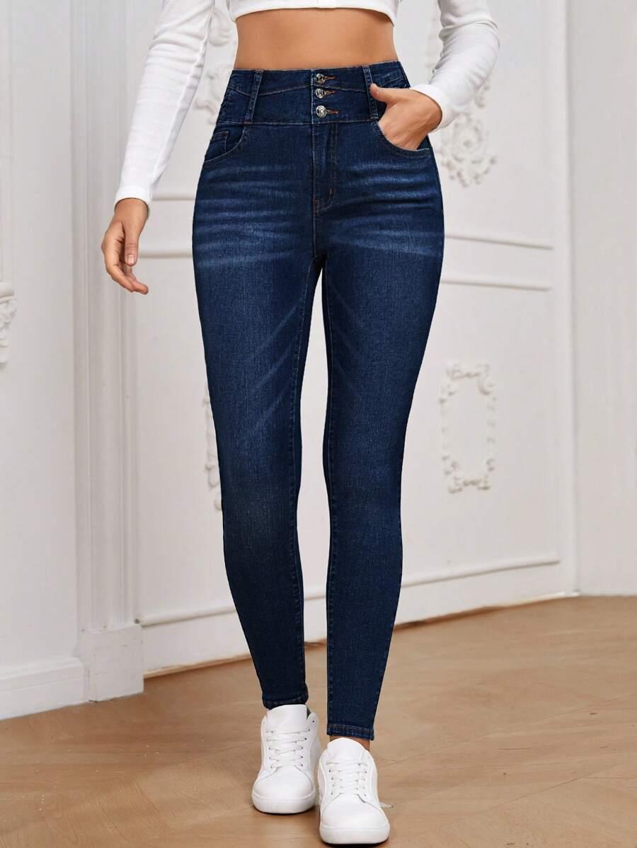 SPODNIE JEANS RURKI