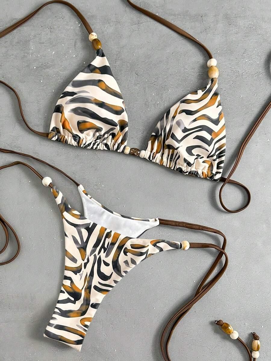 DÓŁ OD BIKINI ANIMAL PRINT