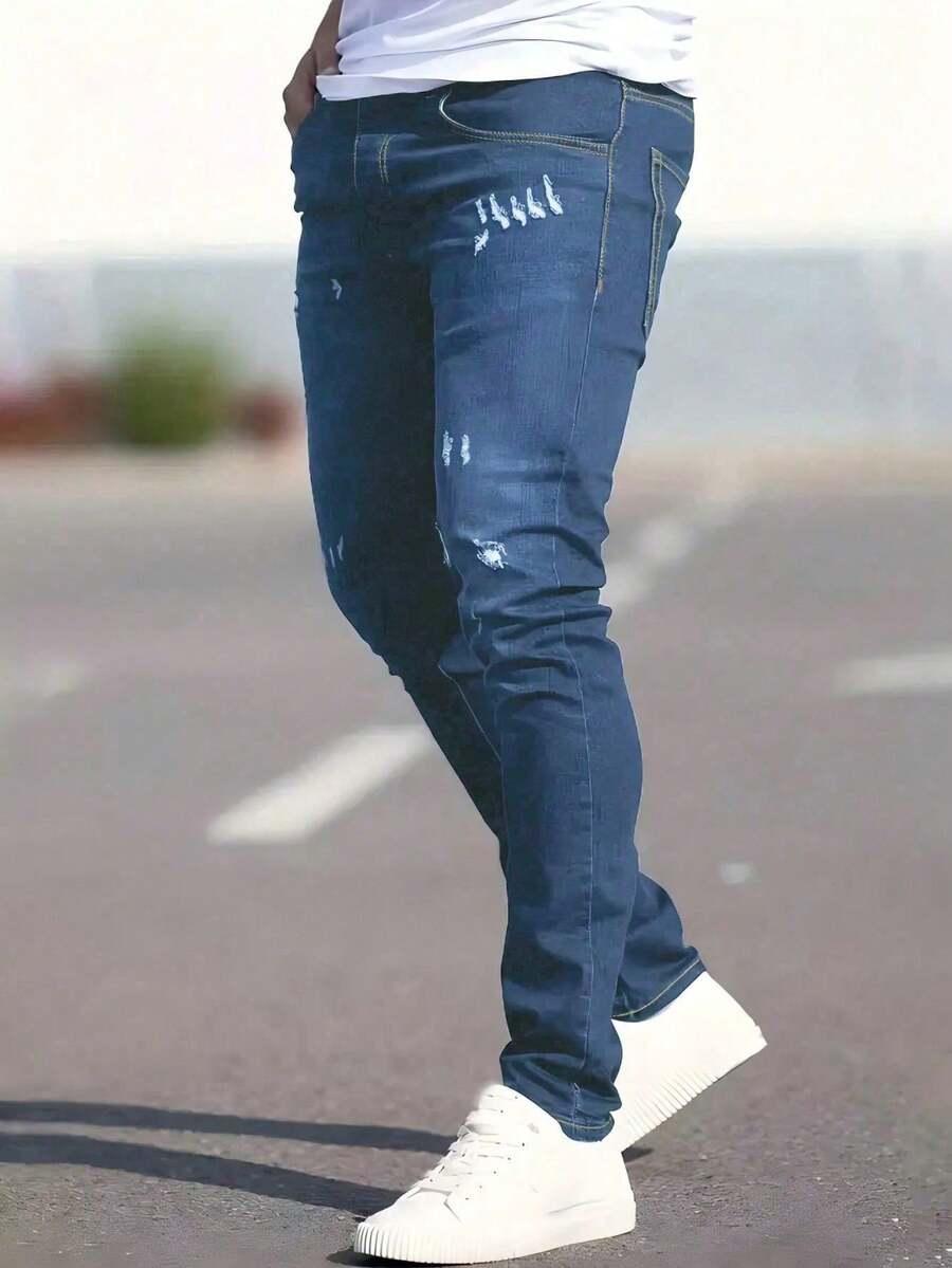 SPODNIE JEANS rurki