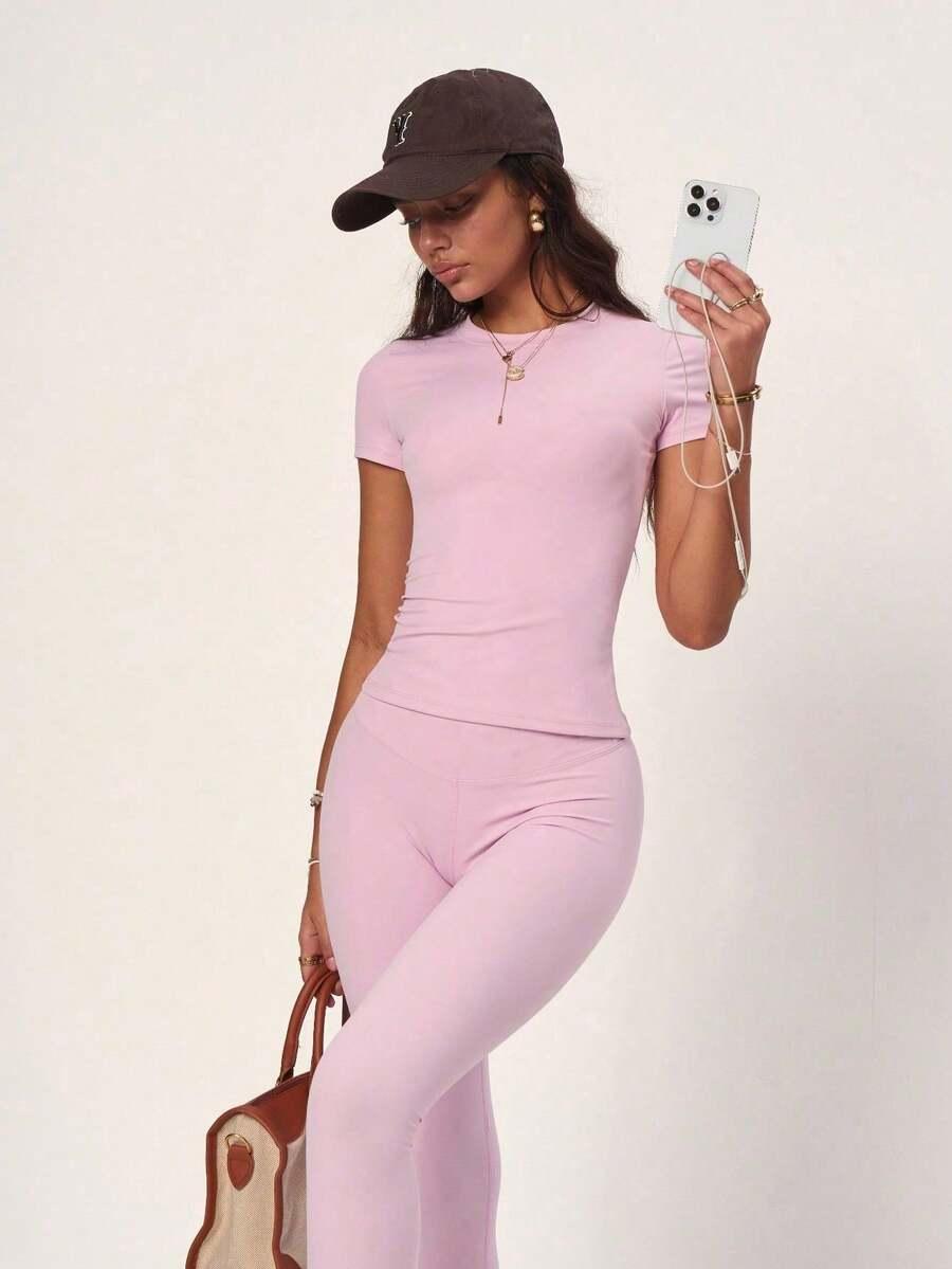 bluzka legginsy komplet