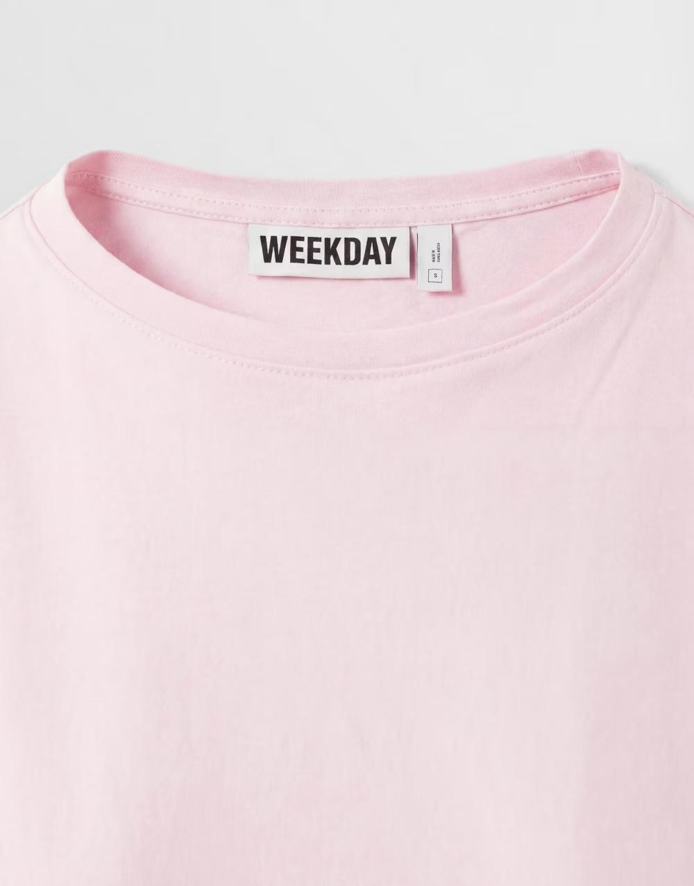 RÓŻOWY T-SHIRT PRINT