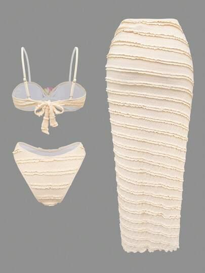 DWUCZĘŚCIOWY STRÓJ KĄPIELOWY sarong