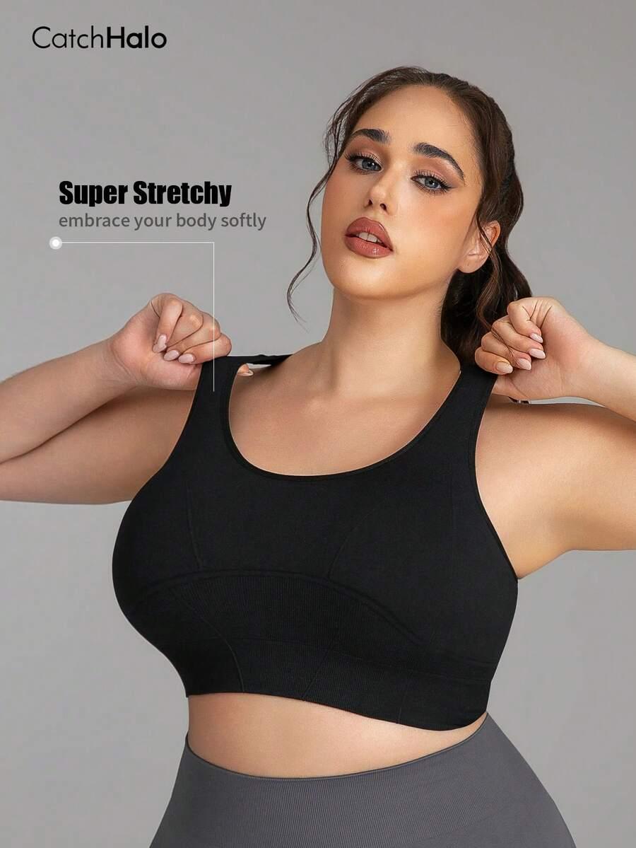 czarny sportowy stanik