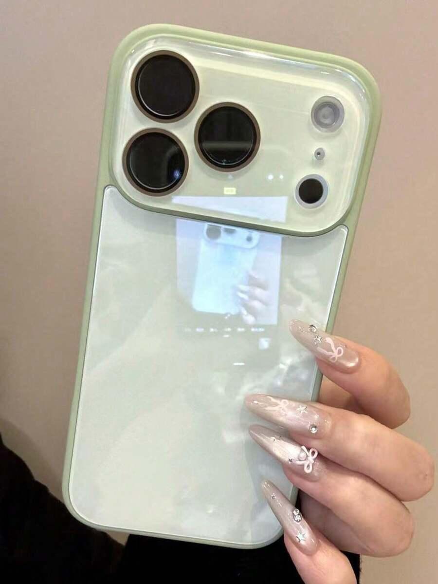 zielone etui na telefon iphone 15 pro max