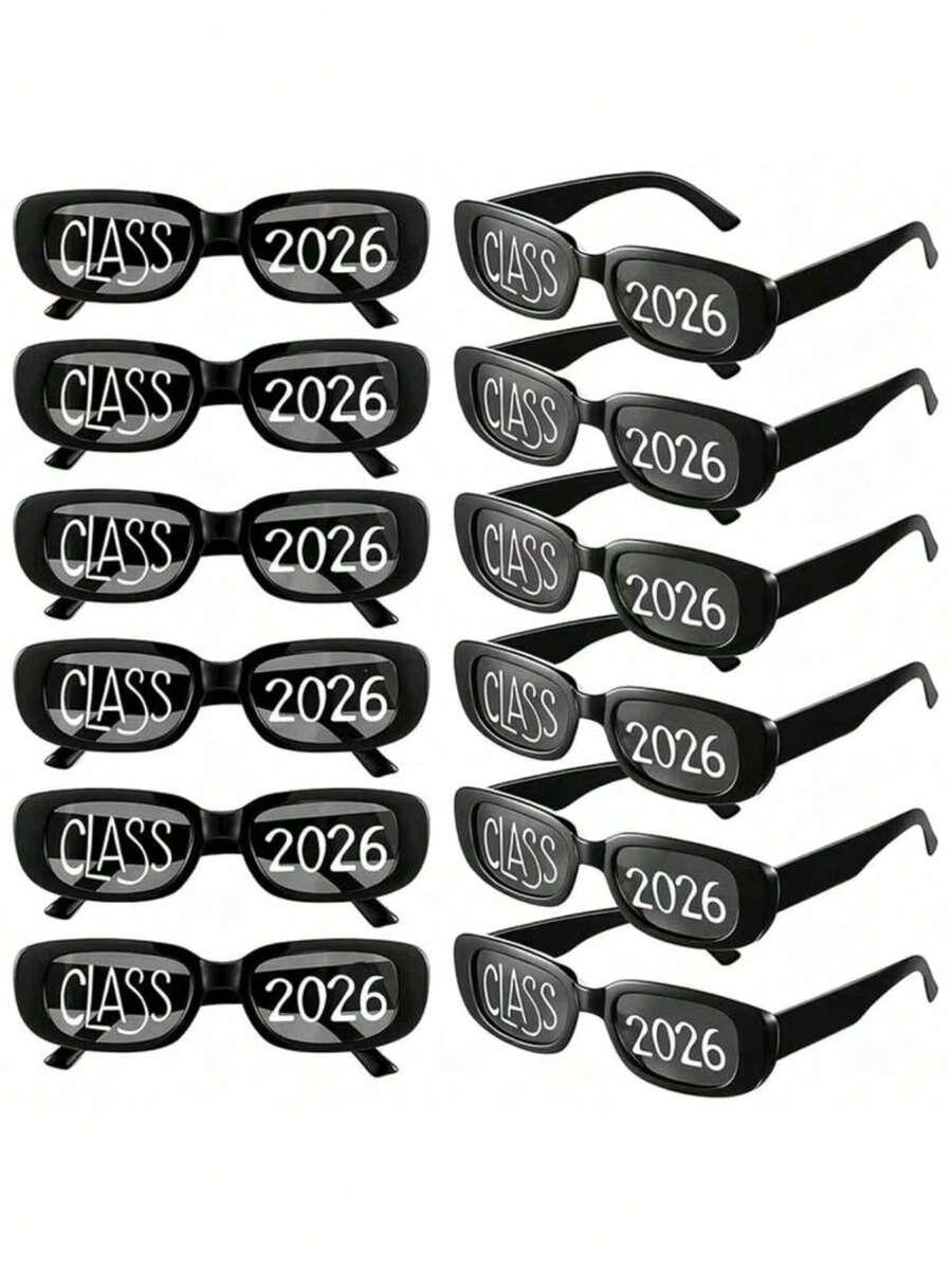 CZARNE OKULARY PRZECIWSŁONECZNE 7-PACK
